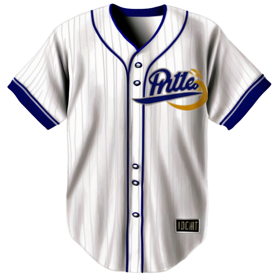 Blue Baseball Jersey Png Dia