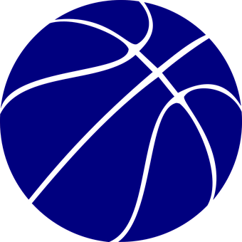 Blue_ Basketball_ Vector_ Graphic