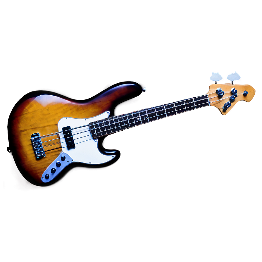 Blue Bass Guitar Png 06202024