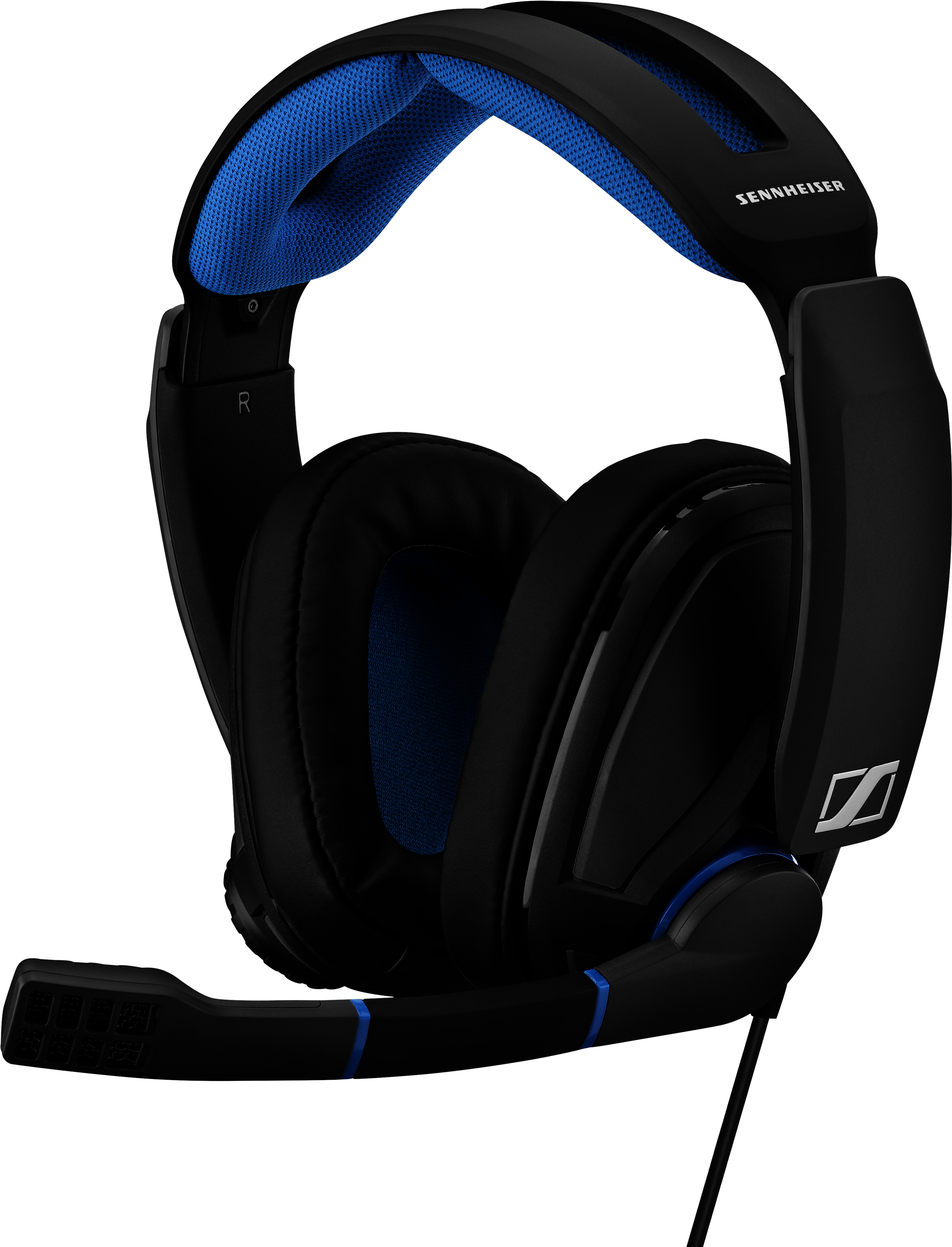 Blue Black Gaming Headsetwith Microphone