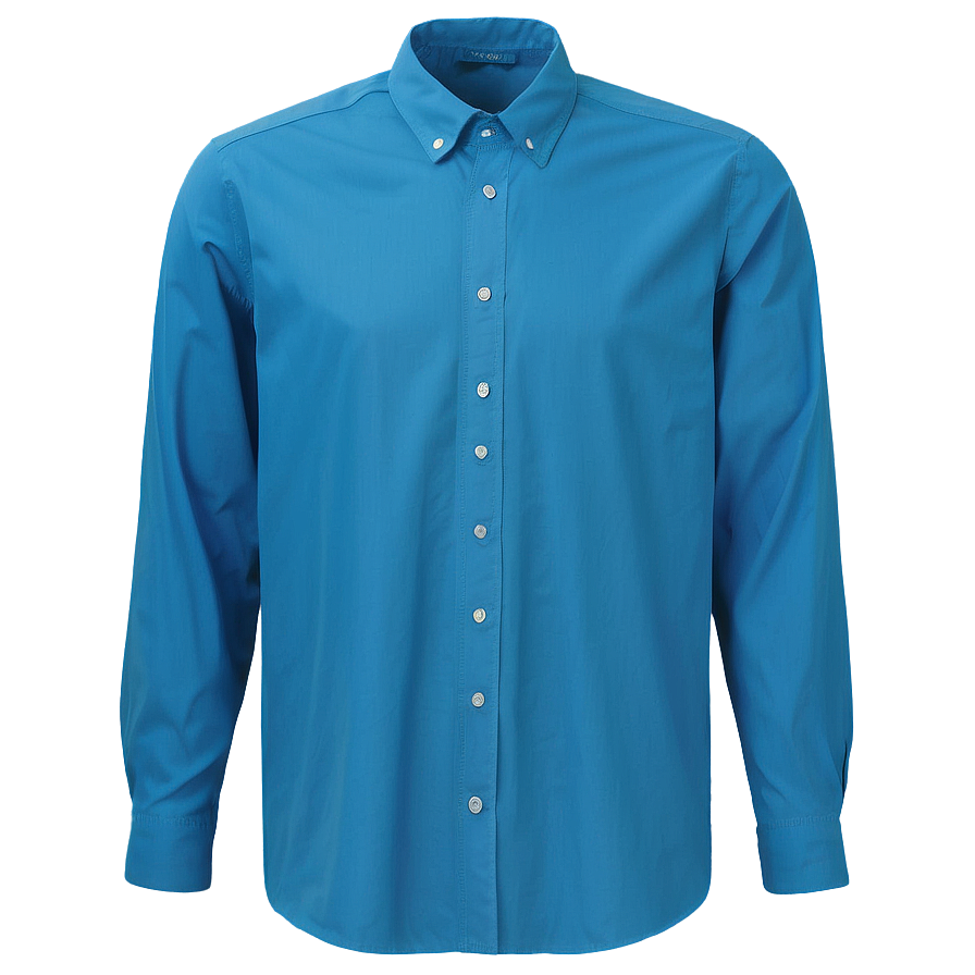 Blue Blank Shirt Png 06272024