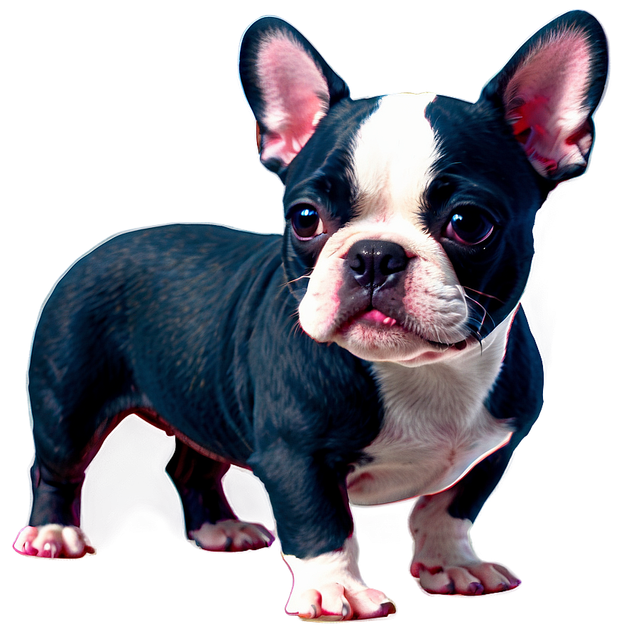 Blue Boston Terrier Png Upm