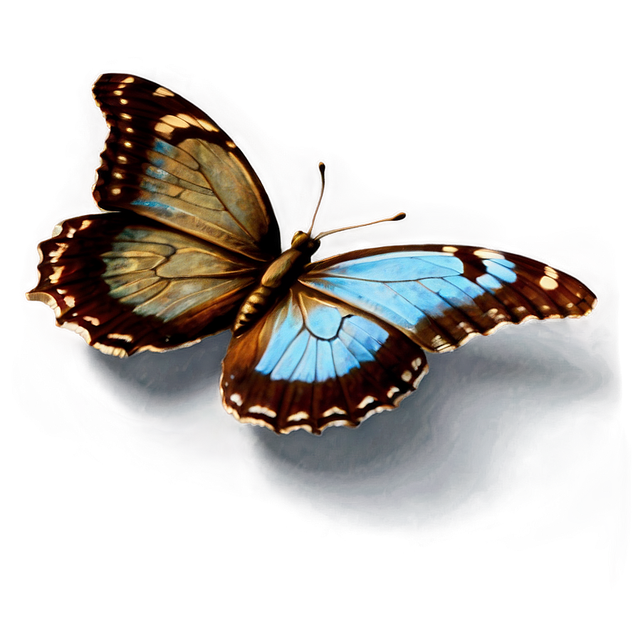 Blue Butterfly Clipart Png Hrs