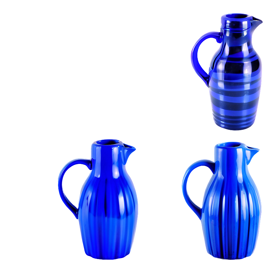 Blue Ceramic Jug Png Ene