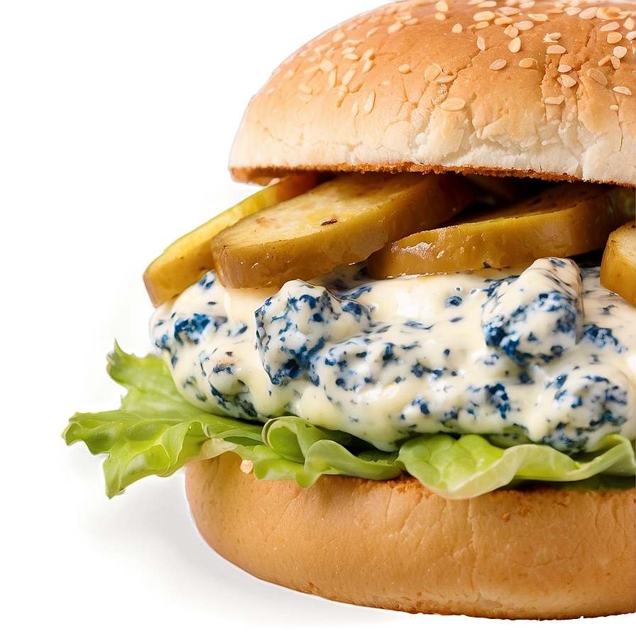 Blue Cheese Cheeseburger Png Mtc14