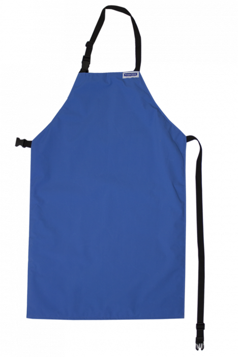 Blue Chef Apron Isolated