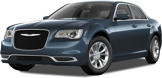 Blue Chrysler300 Sedan Profile