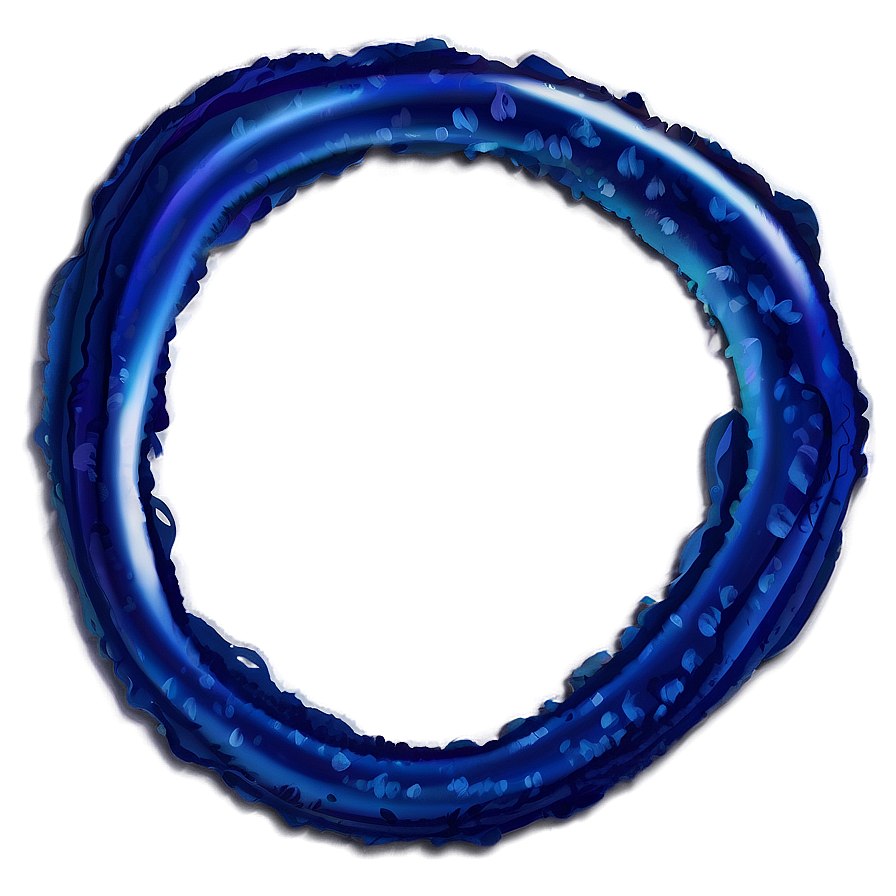 Blue Circle Art Png Yxn98