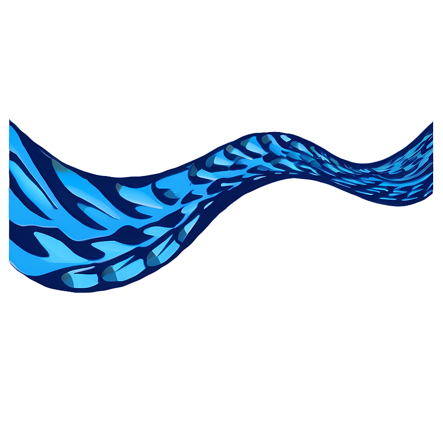 Blue Circle Wave Png 05252024