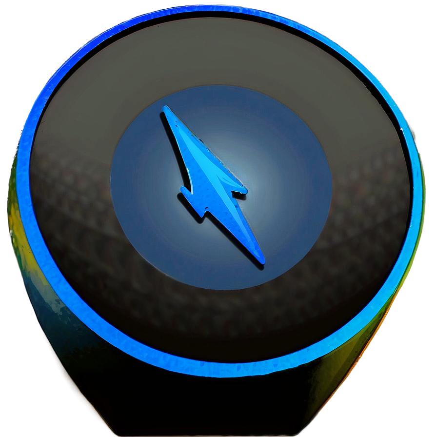 Blue Circle With Arrow Png 41