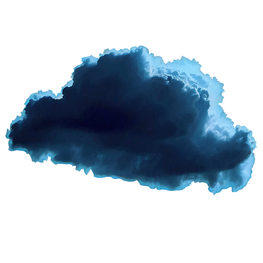 Blue Clouds Overlay Png 59