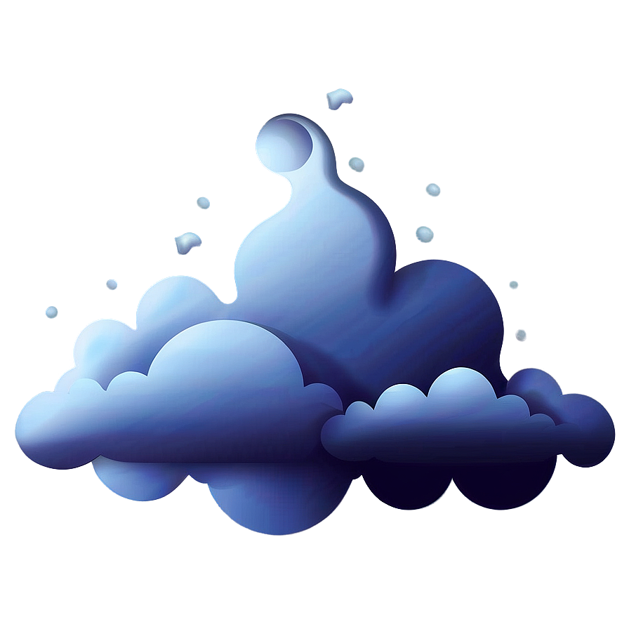 Blue Clouds Vector Png 58