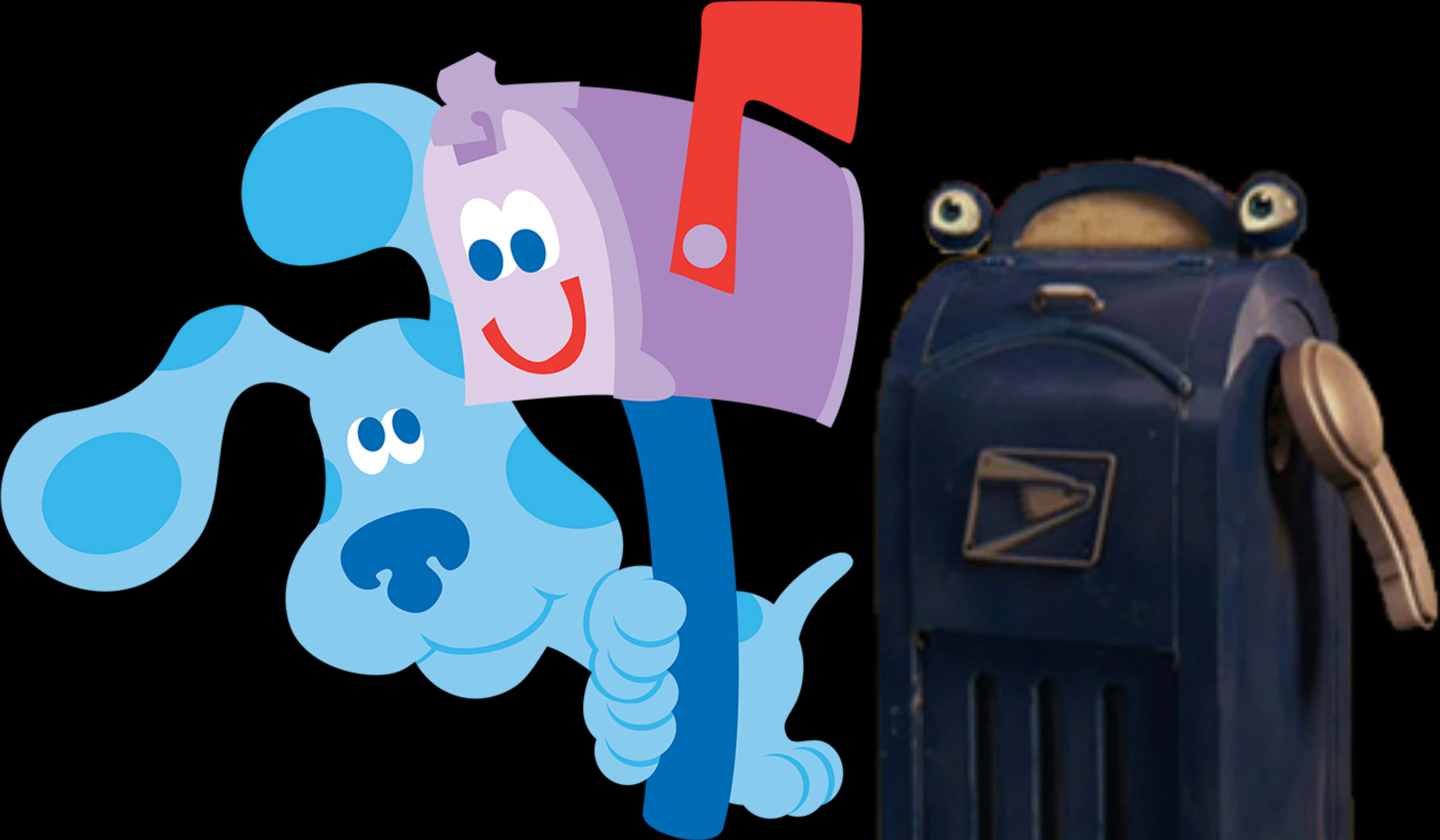 Blue Clues Mailbox Friends