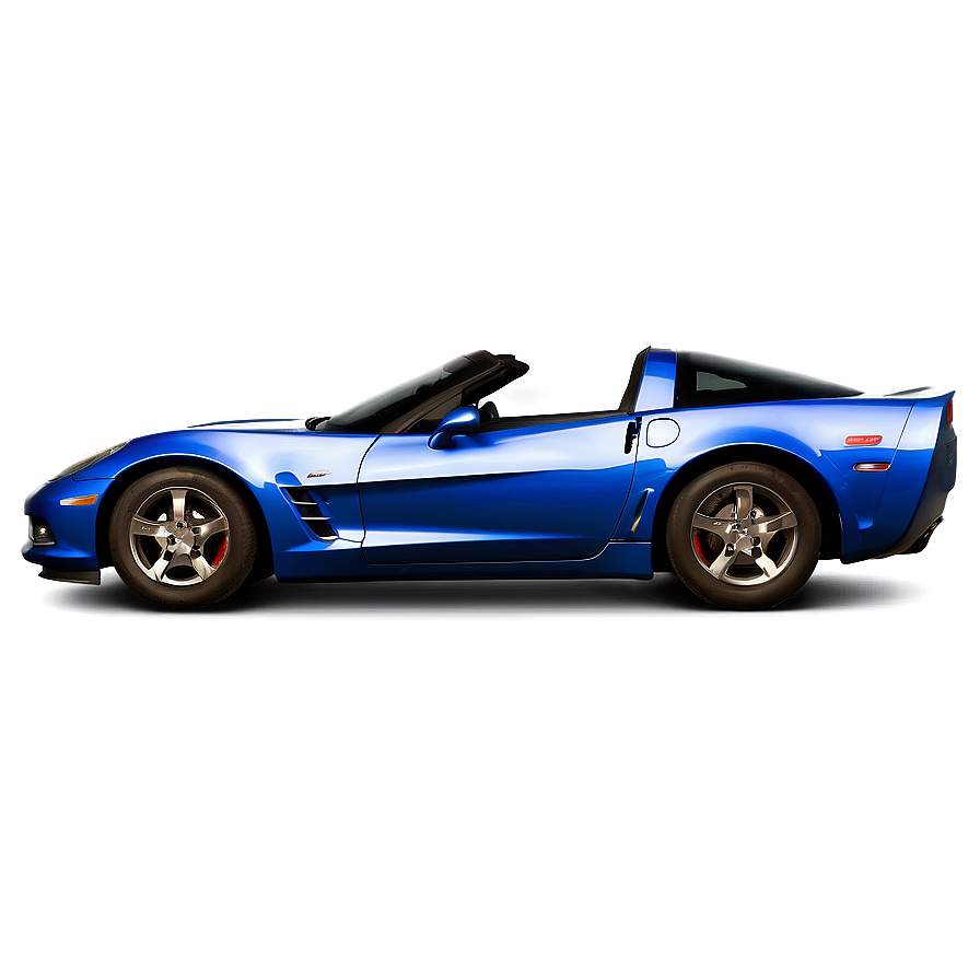 Blue Corvette Png Ccg