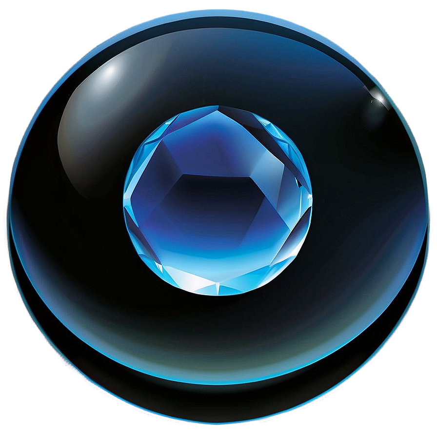 Blue Crystal Ball Png Lrv78