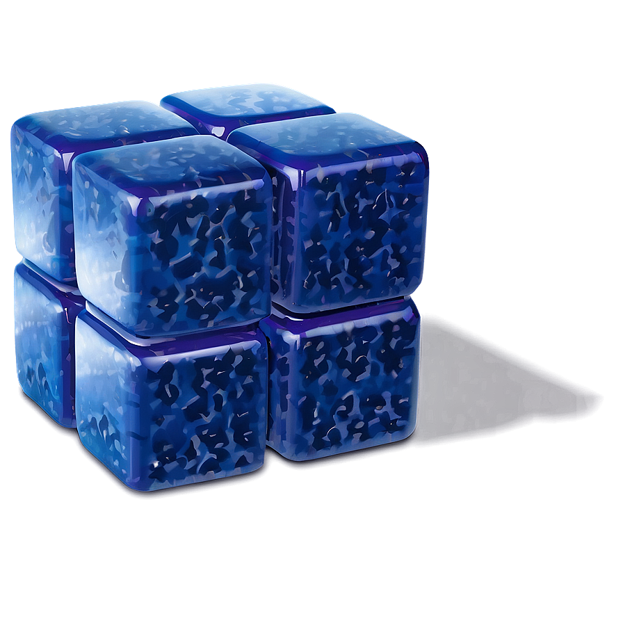 Blue Cube Png 16