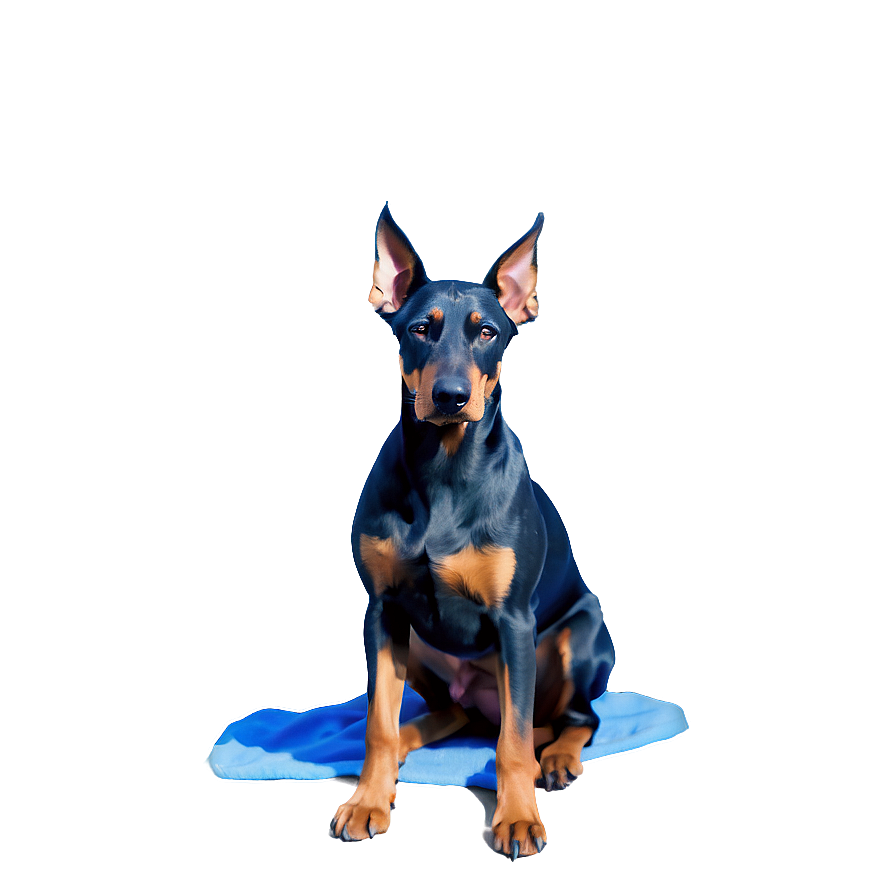 Blue Doberman Png Kaa