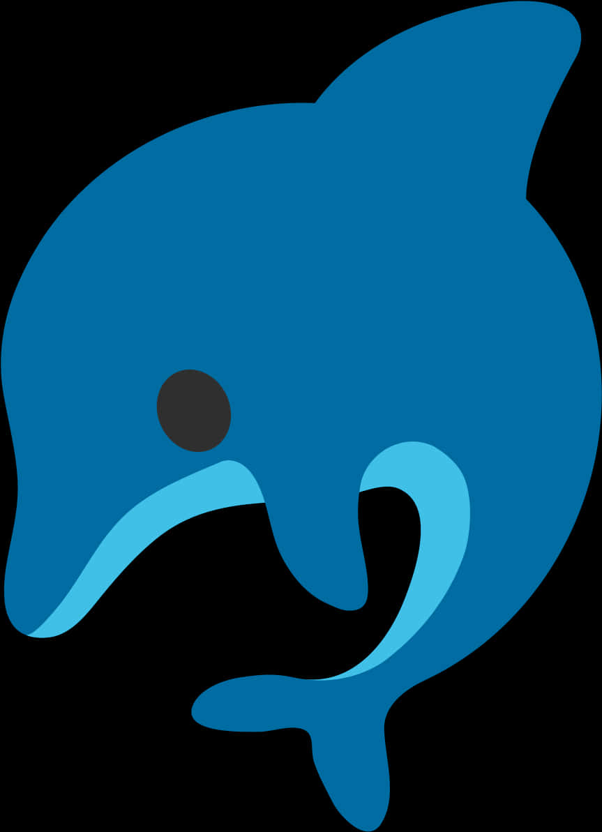 Blue Dolphin Graphic