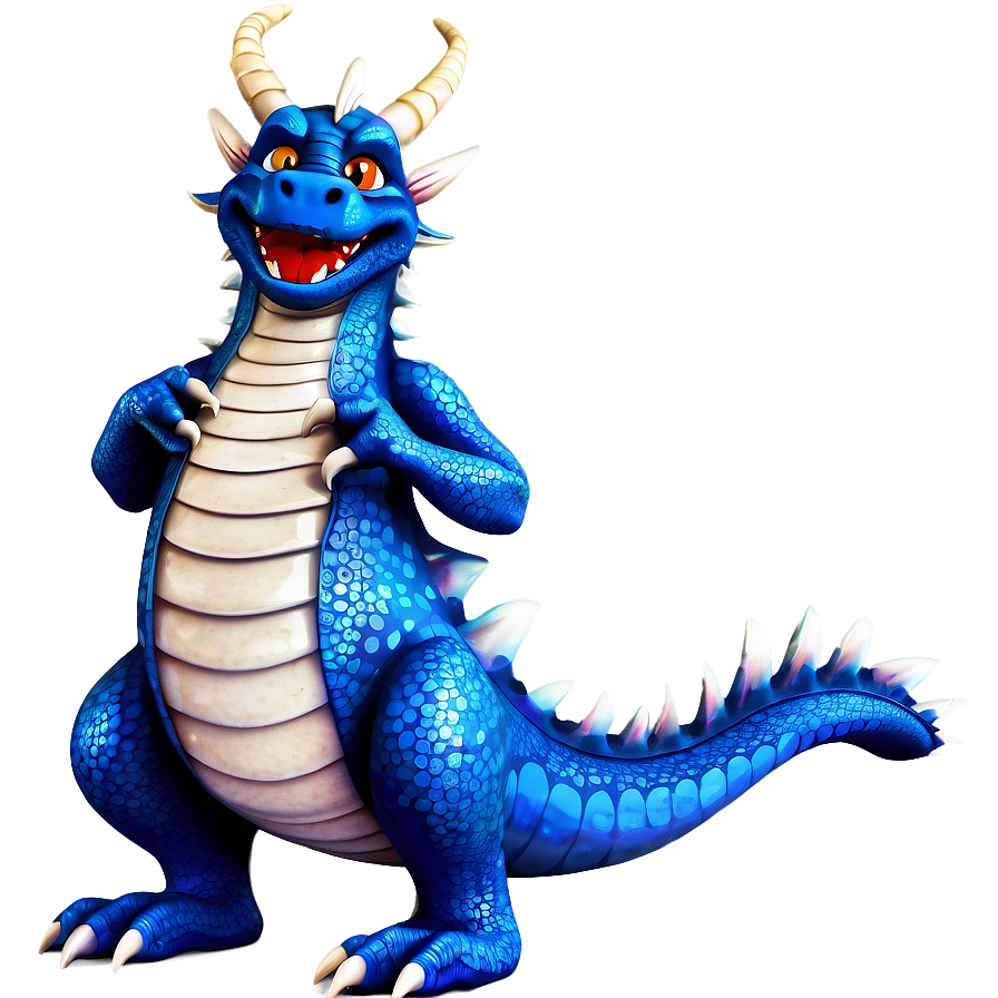 Blue Dragon Clipart Png Gkg