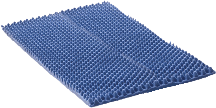 Blue Egg Carton Mat Texture