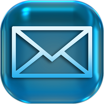 Blue Email Icon