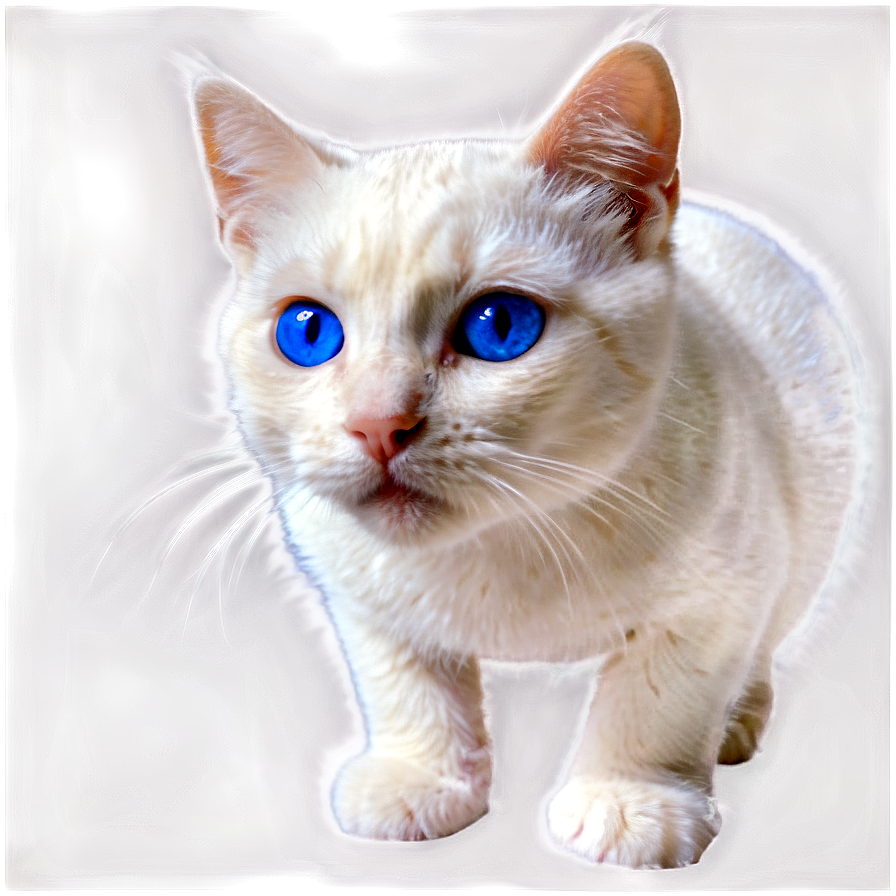 Blue Eyed Cat Png Byx