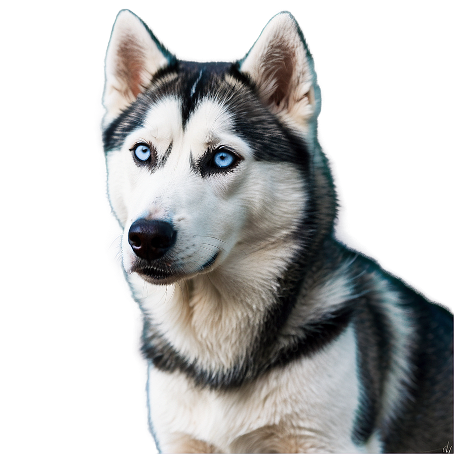 Blue-eyed Husky Png Esc