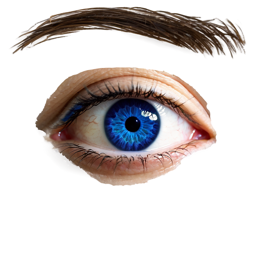 Blue Eyes In Shadow Png 94