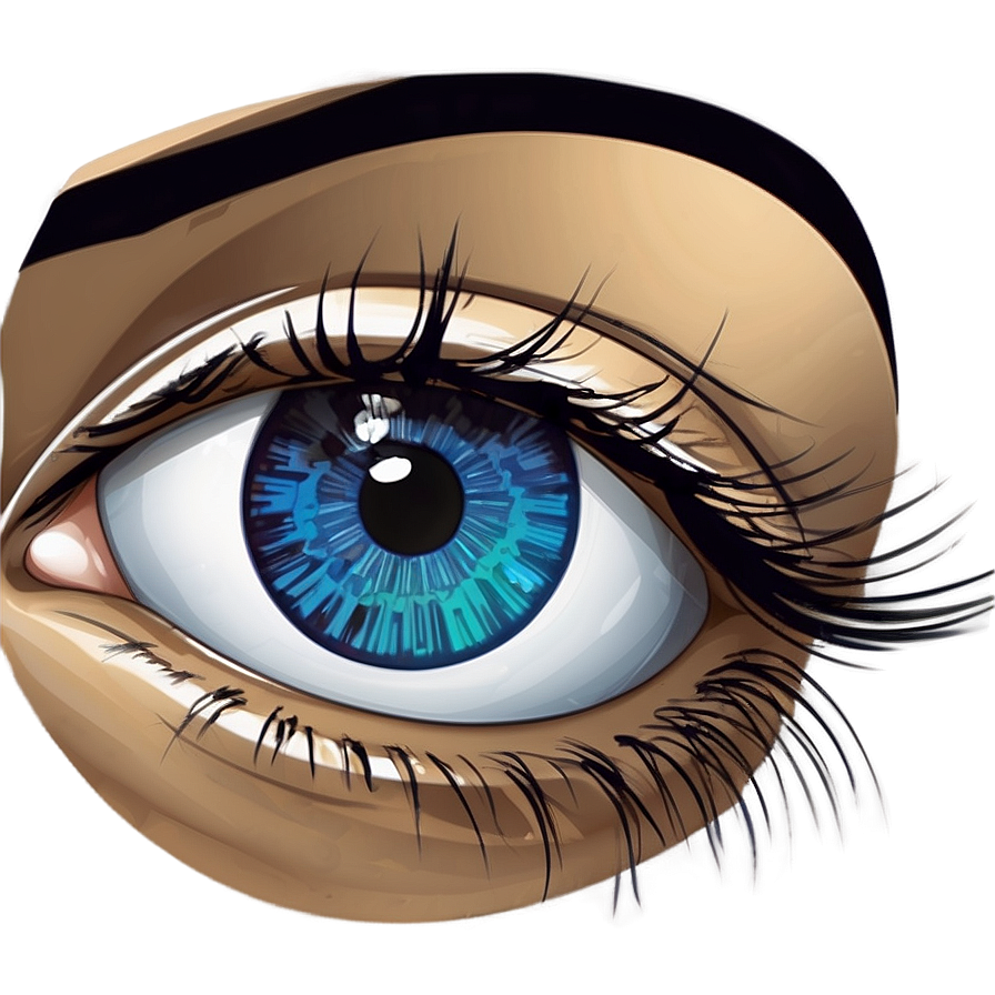 Blue Eyes Vector Png 92