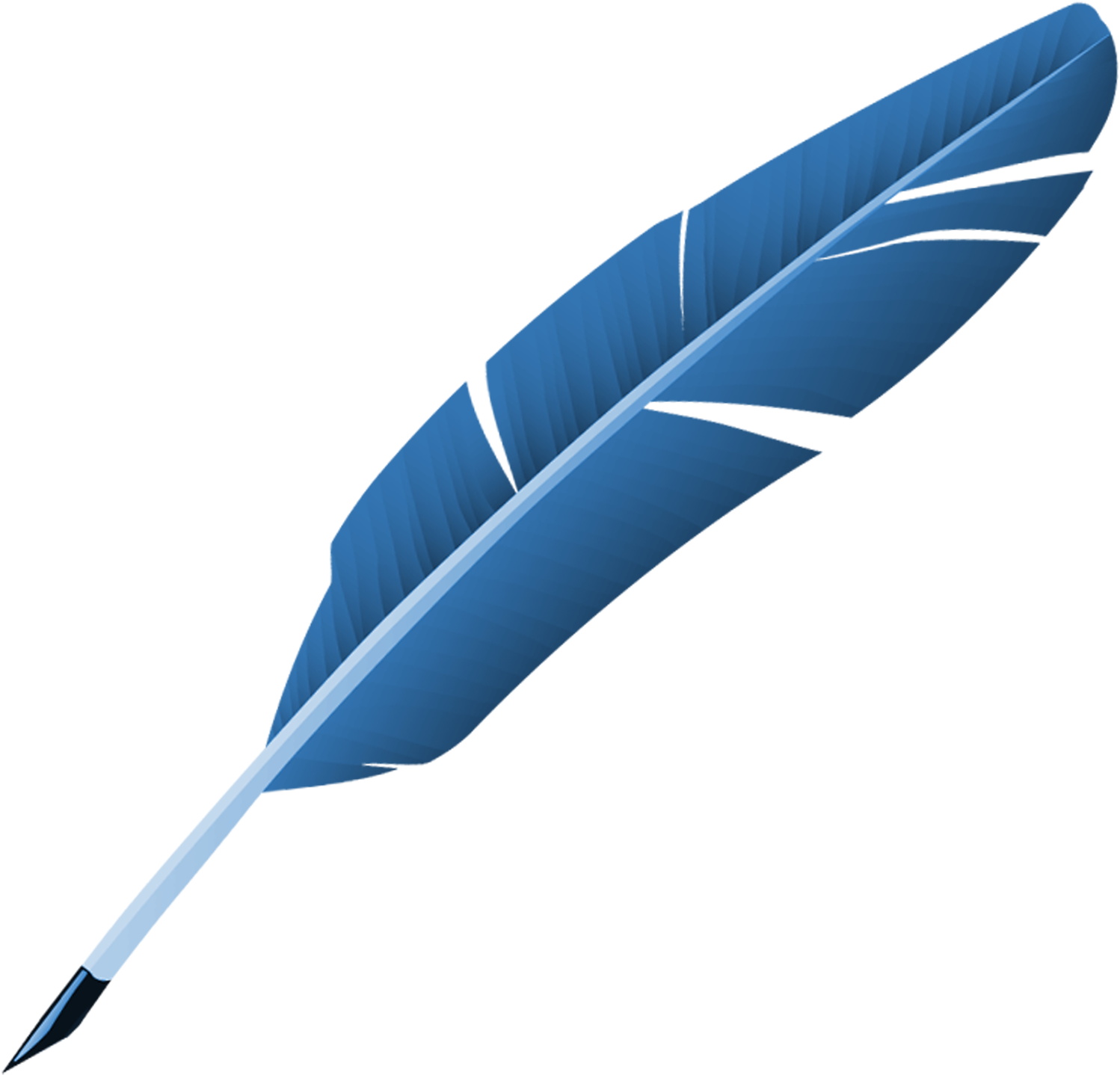 Blue Feather Quill Pen.png