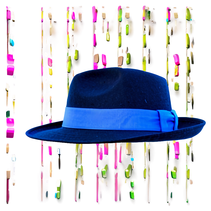 Blue Fedora Hat Png 28