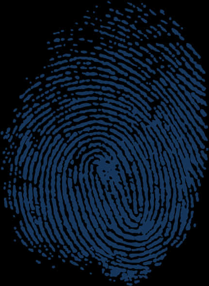 Blue Fingerprint Pattern