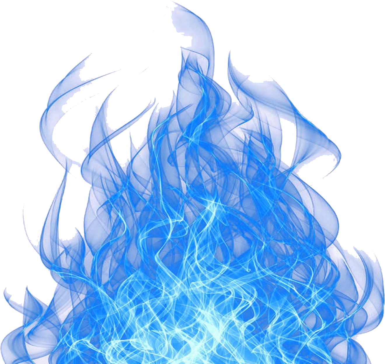 Blue Flame Ethereal Dance