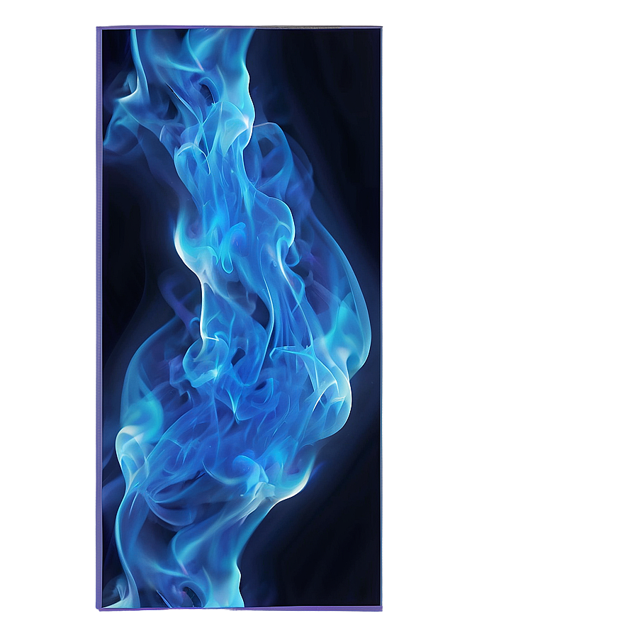 Blue Flame Texture Overlay Png Nyb29