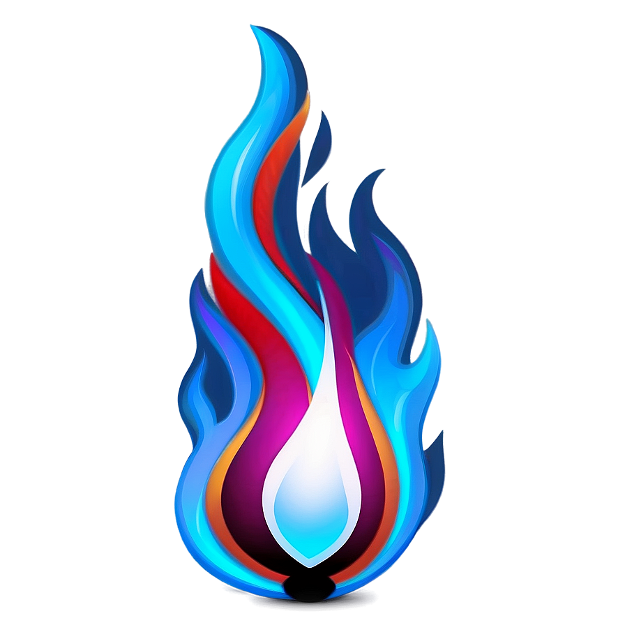 Blue Flame Wallpaper Png Emm88