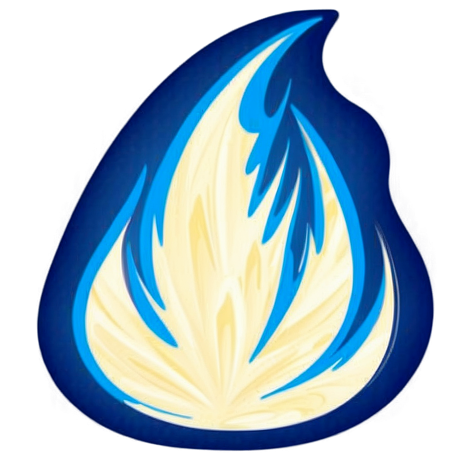 Blue Flames Graphic Png Lfw