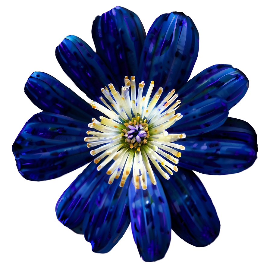 Blue Flower Clipart Png Kqq