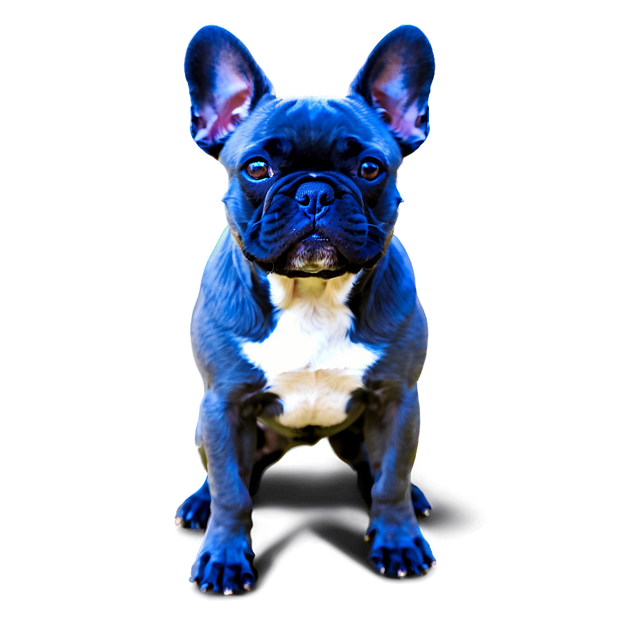 Blue French Bulldog Png Hgb