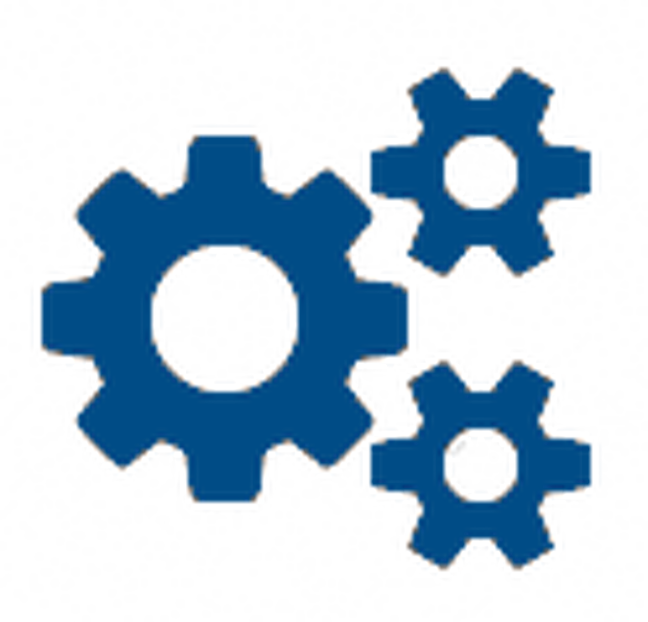 Blue Gear Icons Digital Background