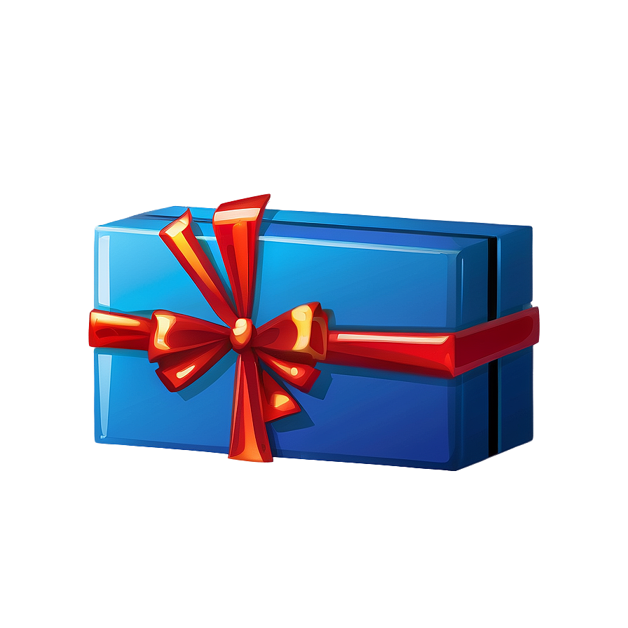 Blue Gift Box Png 05252024