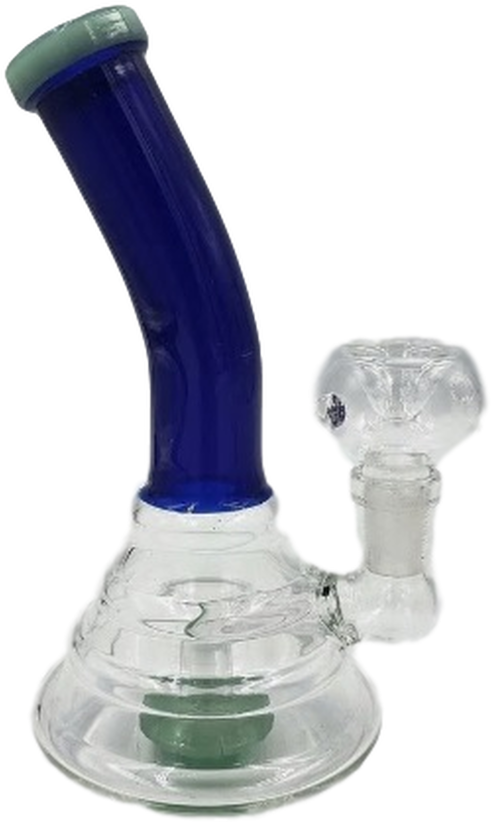 Blue Glass Bong