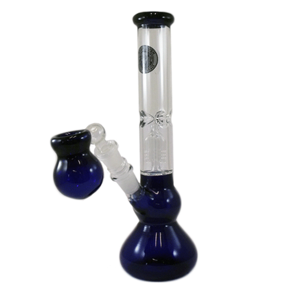 Blue Glass Water Pipe