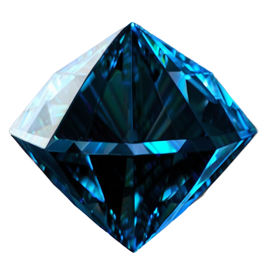 Blue Glow Diamond Png Fcg