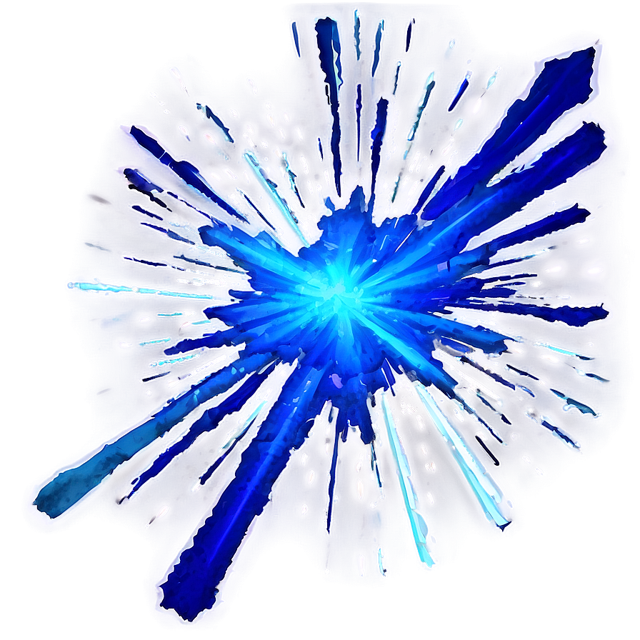 Blue Glow Explosion Png Edf70