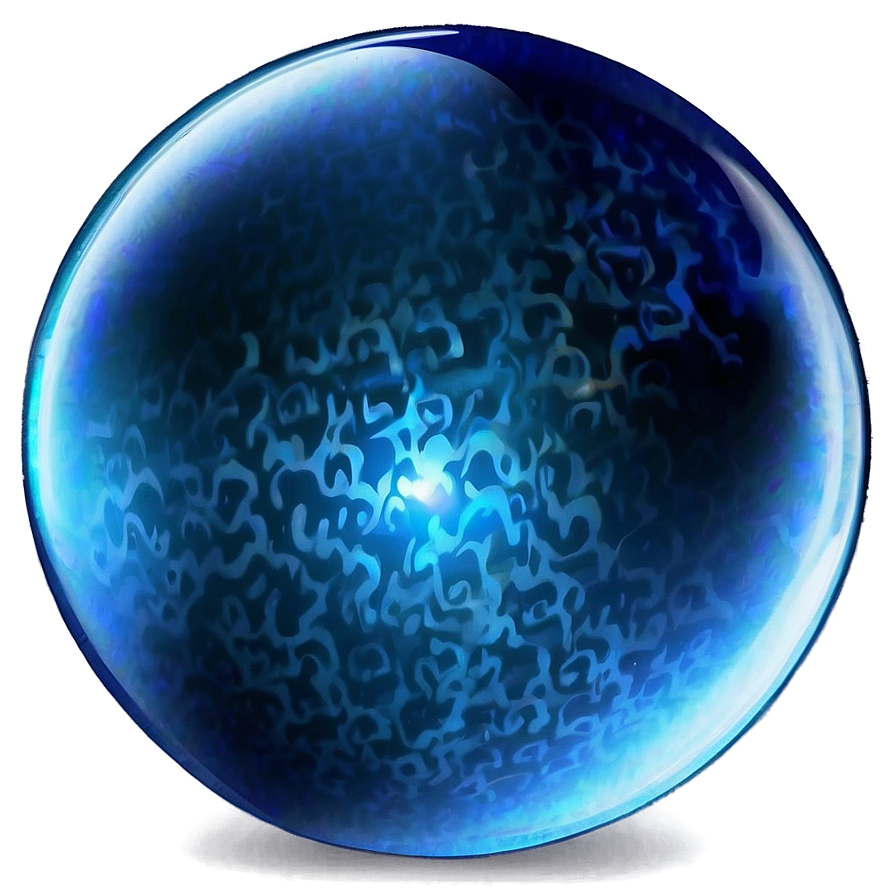 Blue Glow Sphere Png Iam