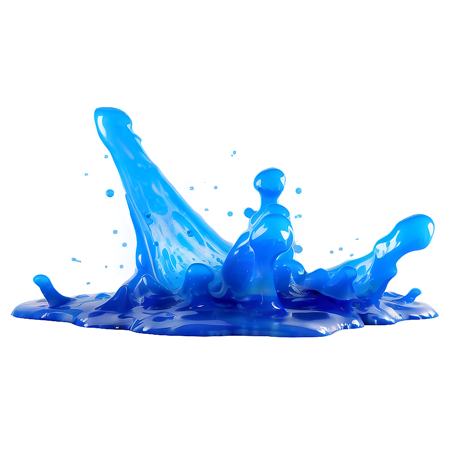 Blue Glow Splash Png Ldc