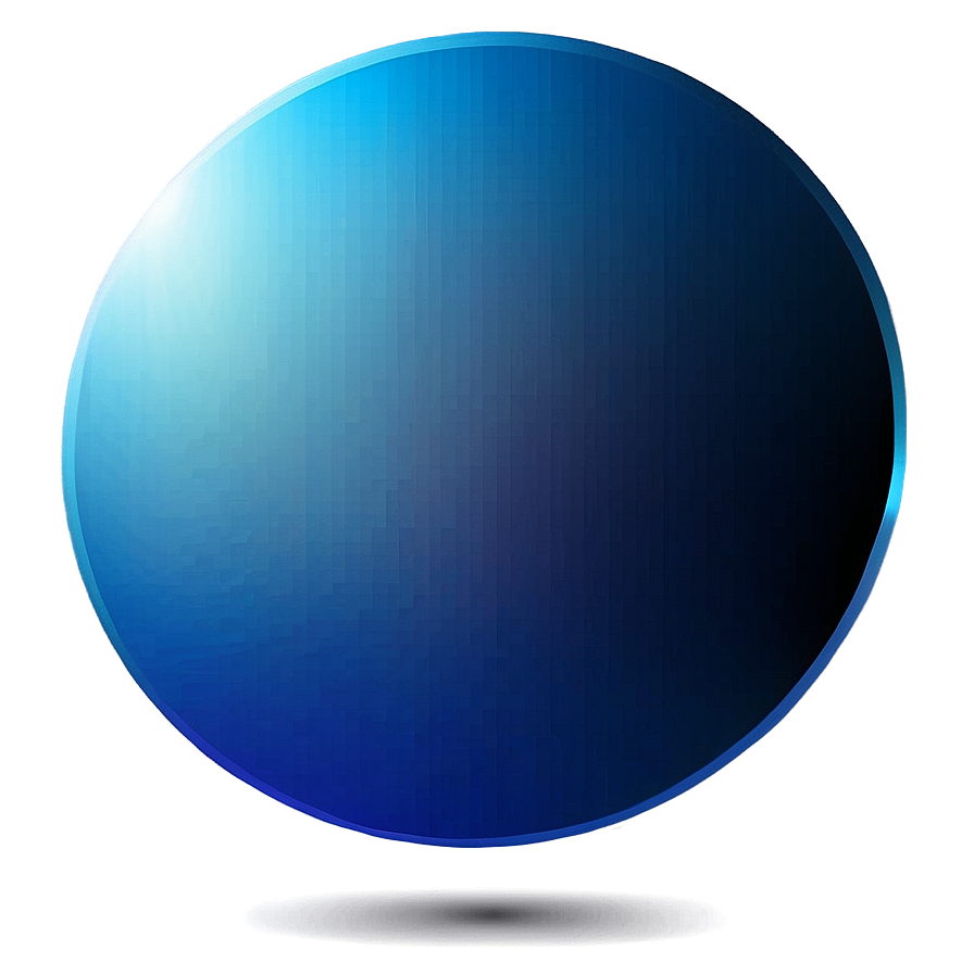 Blue Gradient Circle Png 59