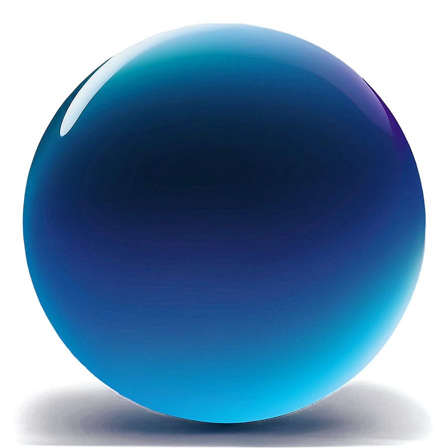 Blue Gradient Sphere Png Fmc