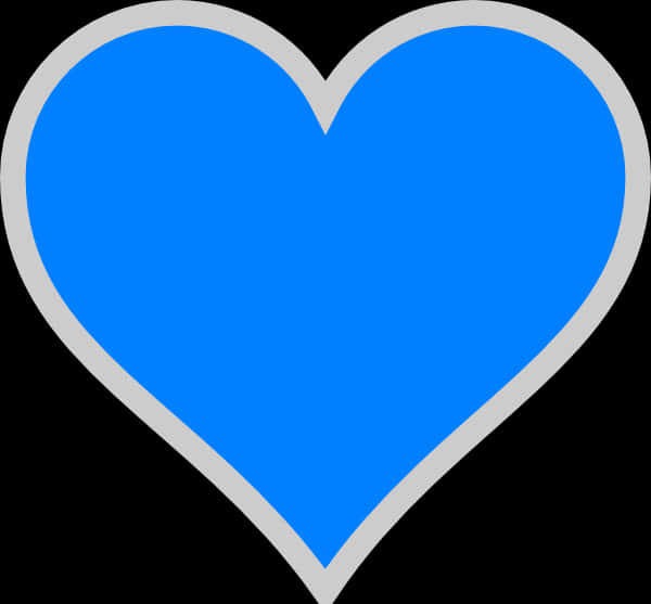 Blue Heart Clipart