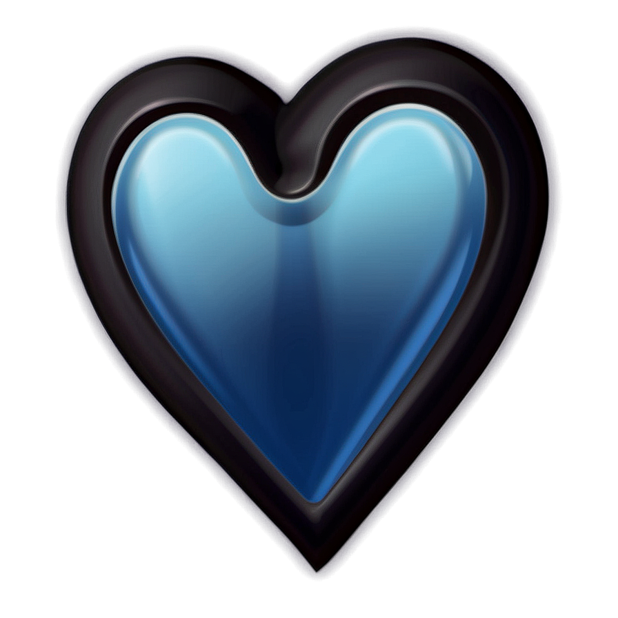 Blue Heart Emoji D